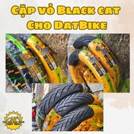 bag DatBike Black Cat Tires | Small Size (80/90-16 & 100/80-16) / Large Size (80/90-16 & 120/80-16)