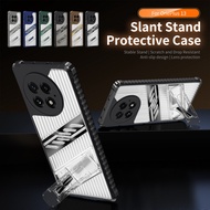 Luxury Invisibility Bracket Phone Case Quadrangle Protection Cases For One Plus 13 R 1+ 12 Ace 3 Nor