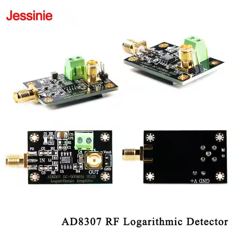 AD8307 RF Logarithmic Detector Module Power Detector/Log Amplifier DC-500MHz Transmitter Antenna Pow