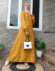KV.GROSIR Gamis Ayla Shakila Motif / Gamis Shakila Exklusive / Gamis Shakila Size