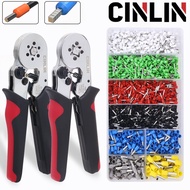 Tube Bootlace VE&amp;TE Terminals Crimping Pliers&amp;Terminal Min 0.08mm Set Hand Tools Crimper 4/6 side HSC8 6-4 6-6 10S