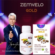 Official Store ZEMVELO Gold Sacha inchi oil Softgel 510mg×120 Softgel Tablets DND369