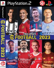 💿 แผ่นเกมส์ PS2 💿 E football 2023 อัพเดทล่าสุด PES 2023 EFOOTBALL ⚔️ PlayStation 2