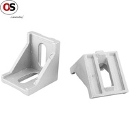 OS 20Pcs 4040 Aluminum Corner Brackets Corner Fitting Angle 40 X 35 Connector Fastener For 4040 Indu