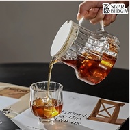 Pour Over Coffee Server Borosilicate Glass Carafe 500ml