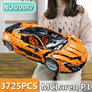 Lepin 20087 Technic Toys The MOC-16915 Orange Super Racing Car Set Building Blocks Bricks Educationa
