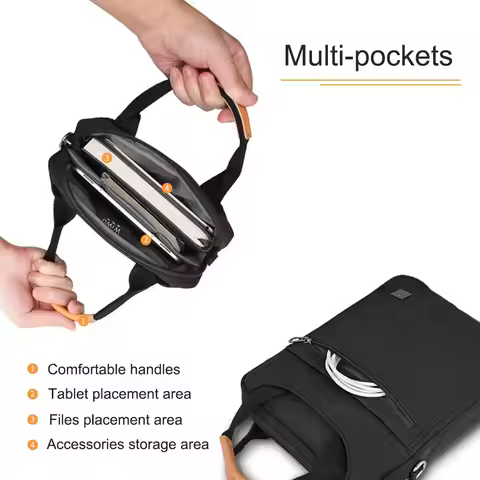 WIWU Tablet Bag for iPad 11th A16 2025 Cross-Body Bag for iPad Air 6 5 4 3 Shoulder Tablet Bags for 