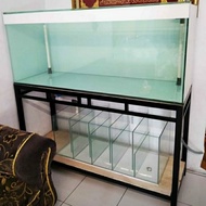 aquarium sump filter 150x50x60 12mm sump 100x40x45 (full paket)