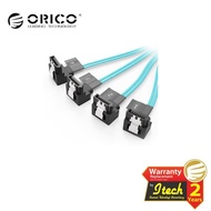 Sata Orico Cpd-7P6G-Bw904S 4 Pack Sata Iii Cable With Locking Latch, 6 Gb