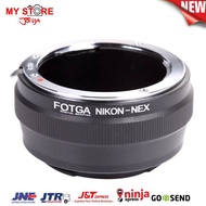 Fotga Lens Adapter Lens Nikon Ai AIS Pre-Ai AF-D to Camera Sony E-mount NEX A7 A7R A7S A7 Mark 1 II 