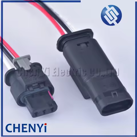3 Pin PDC Parking Sensor Plug Connector For PASSAT A1 A3 A4 A6 A7 Q5 Q7 R8 4F0973703 1718653-1 4F0 9