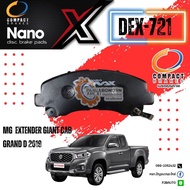 ผ้าดิสเบรกหน้า MG EXTENDER ZS GS 5 3 HS ยี่ห้อ COMPACT
