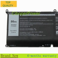 69KF2 Battery for M15 M17 R3 5550 XPS 15 9500 70N2F, M59JH, 8FCTC, DVG8M