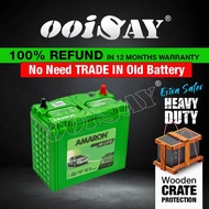 AMARON FLO NS60 | 55B24R | 55B24RS (MF) - Car Battery - Saga BLM Satria Iriz Avanza Vios Persona