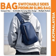 JCP Multifunctional Sling Bag Lightweight Large Capacity Travel Business Fitness Bag Student School 