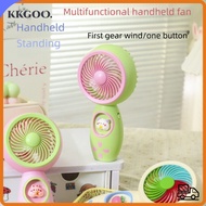 KKGOO Mini Fan, Cooling USB Rechargeable Handheld Fan,  Portable Hand Holding Fan Home