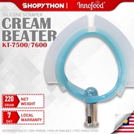 INNOFOOD Cream Beater for KT-7500 / KT-7600 Silicone Scraper Flex Edge Mixing Beating Professional S