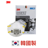 3M - 韓國製 NIOSH認證 N95 即棄粒狀物防護口罩 8210 頭戴式 一盒20個｜ 3M N95 口罩