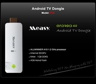 Measy U1A Android HDMI Dongle TV Stick - 4GB A10 1.2GHz Wifi Android 4.0 TV Box Mini PC