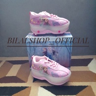 SEPATU RODA ANAK RODA 4 MODEL MOBIL PEMULA FULL MENYALA / SEPATU RODA ANAK KARAKTER 2 IN 1 BONUS KAO