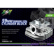 CYLINDER BLOCK SIZE 57MM & 59MM UNTUK Y125Z Y125ZR 125Z Y125 ESR
