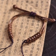 Hand String Safety Buckle Dzi Bead Hand Rope Semi-finished Product Can Wear Beads Hand Brand Tibetan