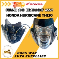 Fering and Headlight ASSY Honda Hurricane TH110 (Untuk Modify)