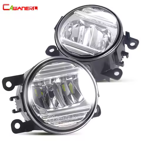2 X Car Front Bumper Fog Light 30W LED Fog Lamp DRL H11 12V For Citroen Xsara Berlingo C3 C4 C5 C6 D