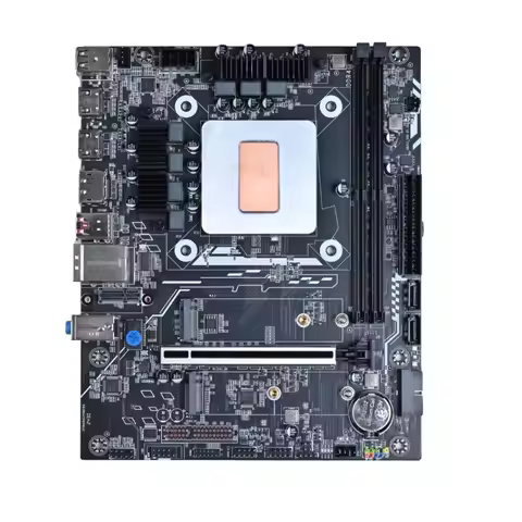 M-ATX CPU Motherboard Combo 12th Core Interposer QXZR ES 0000 8C12T PCIe2.0x8 Integrated CPU DDR4 RA