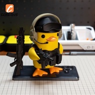 Anime Game Escape From Duckov Small Action Figurines Little Yellow Dock Desk Decoration Props Fan Ma