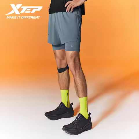 Xtep 2000km PRO Burst Shorts Men's 2026 Summer Quick-Dry Lightweight Sweat-Absorbing Running Shorts 