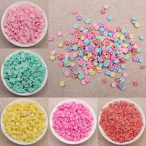 100g/Lot Alps Sugar Slices Polymer Clay Sweet Candy Sprinkles for Arts and Mobile Decoration DIY Cra