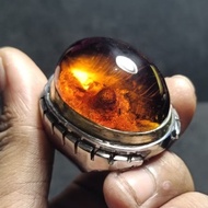 Kinyang Karan9 T3h Agate Ring BIG Size