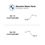 Original BMW Exhaust Turbocharger Oil Return Line (Zyl. 1-4 / 5-8) For N63R/S63/S63N Engine [1142945