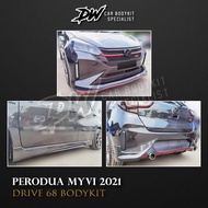 Perodua Myvi 2021 Drive 68 Bodykit Fullset