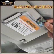[Hot]Car Sun Visor Card Holder Slot/Pocket Clip Car Slot Multipurpose/Car Storage Minimalist Practic