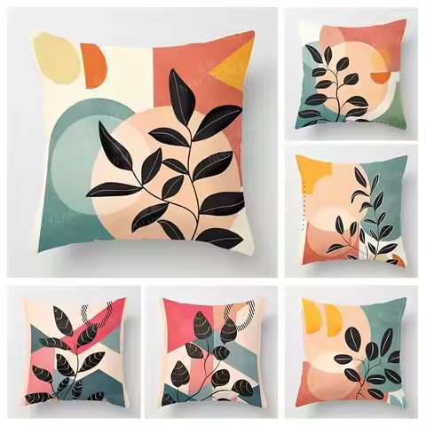 Nordic Home Decor Luxury Modern Abstract Pillow Cover Sofa Cushion Cover 45x45cm 45*45 50x50 60x60cm