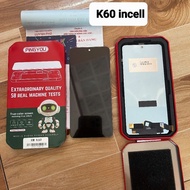 Red mi K60/k60 pro/poco f5 pro screen with free glue