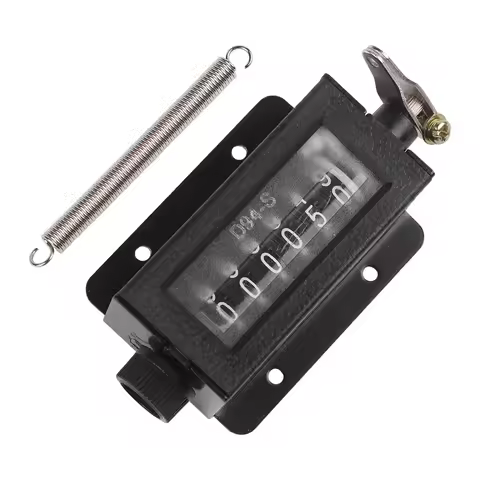 6 Digit Industrial Mechanical Punch Counter Bale Counter Counter Counter D94-S Pulling Punch Counter