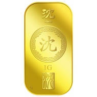 FB8 Puregold 1g Shen | 999.9 Pure Gold Bar