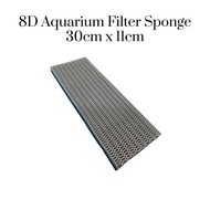 8D Aquarium Filter Sponge - 30cm x 11cm - For Aquarium, Fish Tank, Pond, Landscape Filter (1PCS)