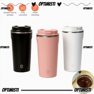OPTIMISTI8E Electric Shaker Cup, USB Rechargeable 304 Stainless Steel Automatic Shaker Bottle, Fast 