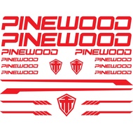 ♞,♘,♙Pinewood Bike Frame Decals