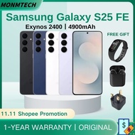 Samsung Galaxy S25 FE 6.7 inches AMOLED 120Hz Exynos 2400 256GB/512GB 4900 mAh 45W wired SamSung Sma