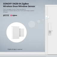 SONOFF SNZB-04 ZigBee Wireless Door/Window Sensor Detector On/ Off Alert Notification via eWeLink APP Smart Home Securit pwatch