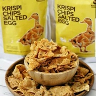 Keripik Kripik Krispi Chips Salted Egg Bakmi GM Asli