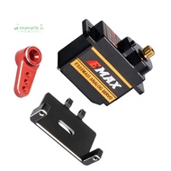 ES08MAII Steering Servo with Servo Mount and Servo Arm for  SCX24 1/24 RC Crawler Car Upgrades Parts