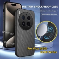 Carbon fiber pattern Casing For Vivo X300 X200 S Pro Mini Ultra FE 5G 2025 VivoX300 VivoX200 PC Hard