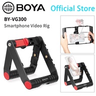 BOYA BY-VG300 สมาร์ทโฟน Video Rig โทรศัพท์มือถือ Selfie Gimbal Stabilizer ขาตั้งกล้องสำหรับช่างภาพสมาร์ทโฟนตัวยงผู้สร้างภาพยนตร์