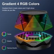 New Creative Magnetic G300 Wireless Suction Cup Bluetooth Speaker.Car Colorful Light Effect Audio